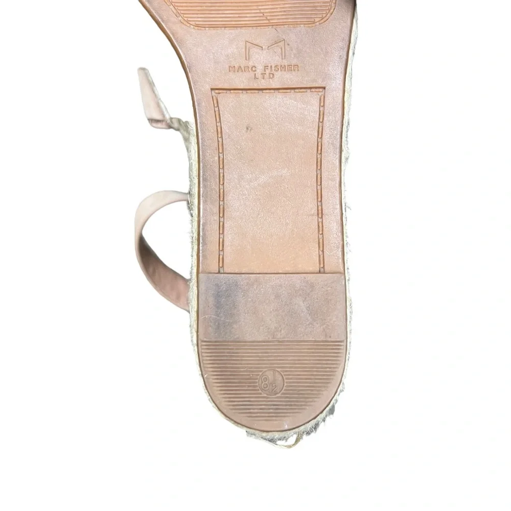 Marc Fisher Woman's Ladella‎ Espadrille Platform Wedge Sandal SZ 8.5